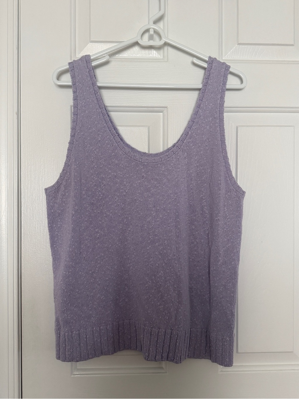 LOFT Lavender Knit Tank Top - Women